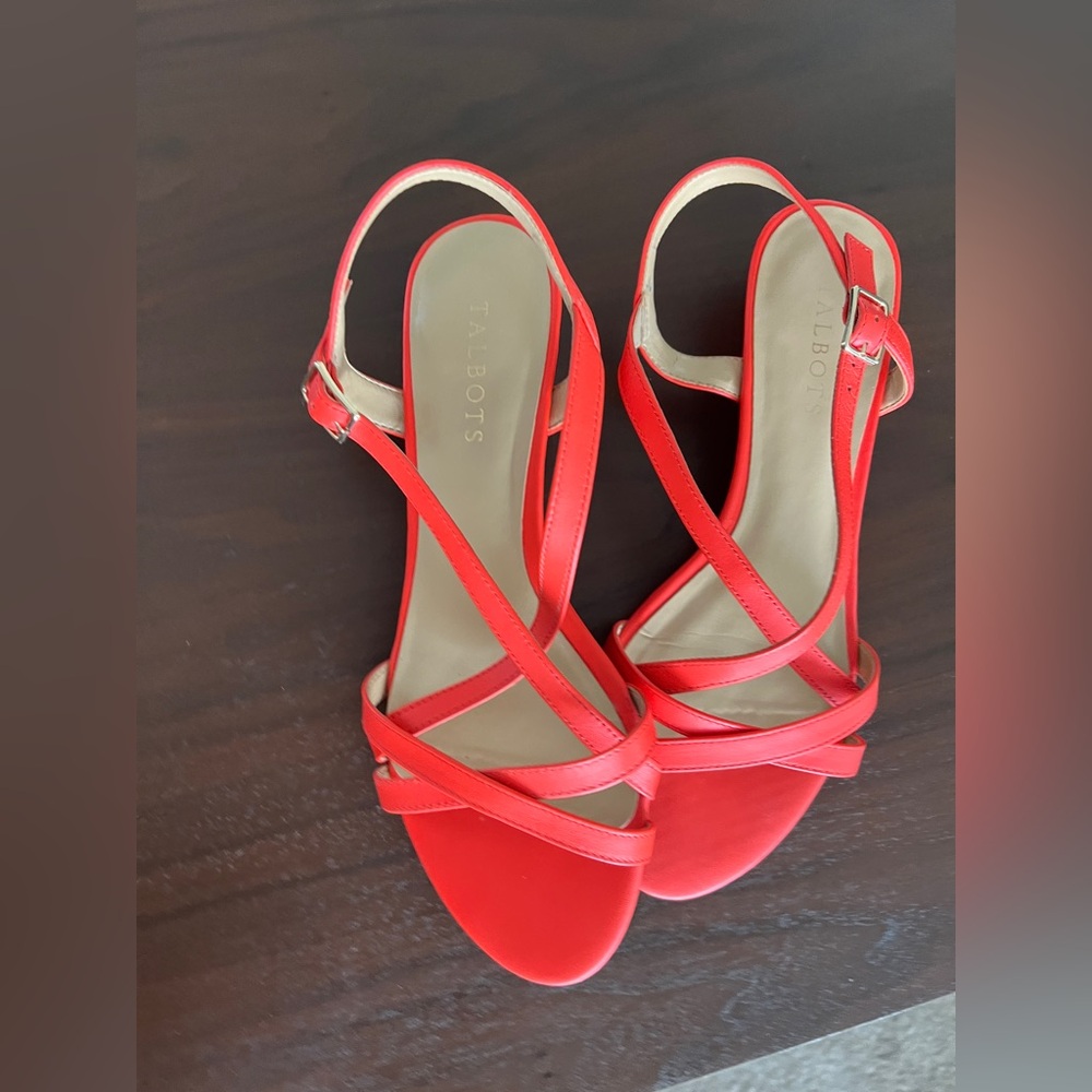 Talbots capri strappy wedges - Picture 5 of 5